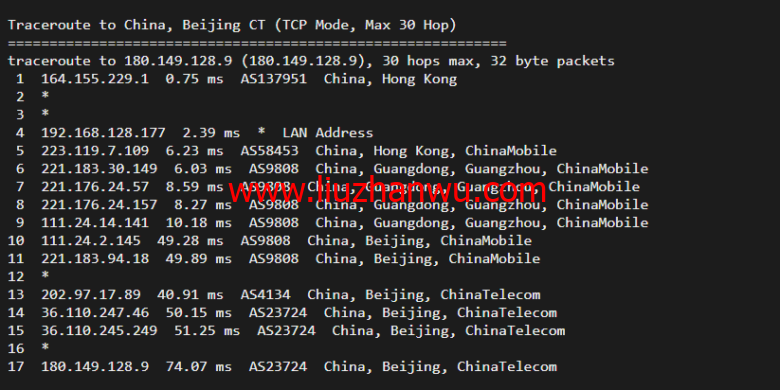 无忧云：香港葵湾机房vps，三网优化，1核/1G内存/50G硬盘/5G DDOS防御，月付45元起，附简单测评插图14