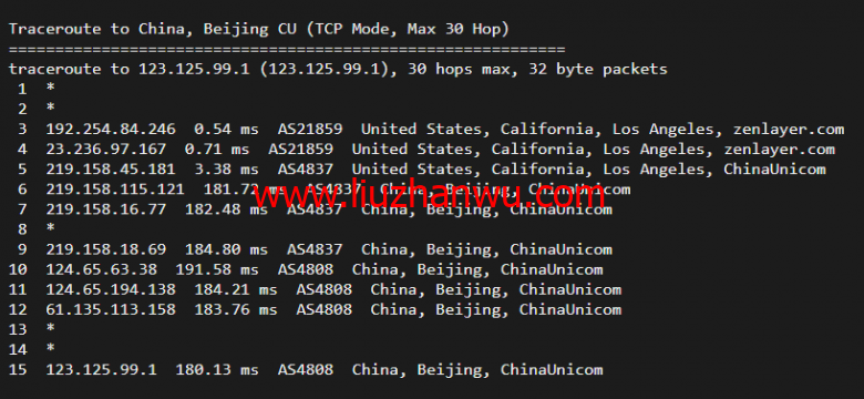 搬瓦工：DC8 ZNET（USCA_8），洛杉矶机房简单测评插图16