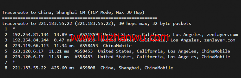 搬瓦工：DC8 ZNET（USCA_8），洛杉矶机房简单测评插图19