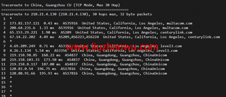 搬瓦工：DC4 MCOM（USCA_4）美国洛杉矶 Multacom 机房直连线路，简单测评插图18