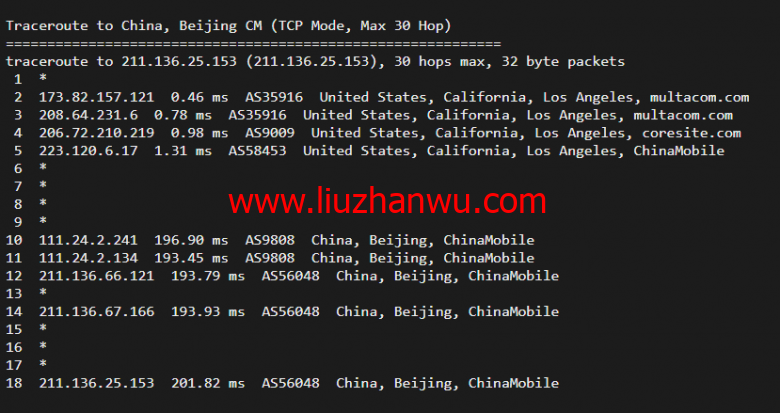 搬瓦工：DC4 MCOM（USCA_4）美国洛杉矶 Multacom 机房直连线路，简单测评插图19