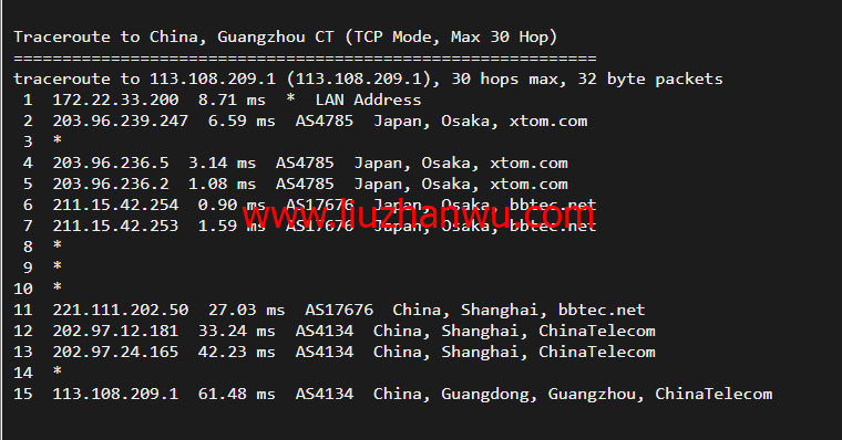 搬瓦工：日本大阪软银机房 Japan Equinix Osaka Softbank OS1 IDC（JPOS_1），简单测评插图16