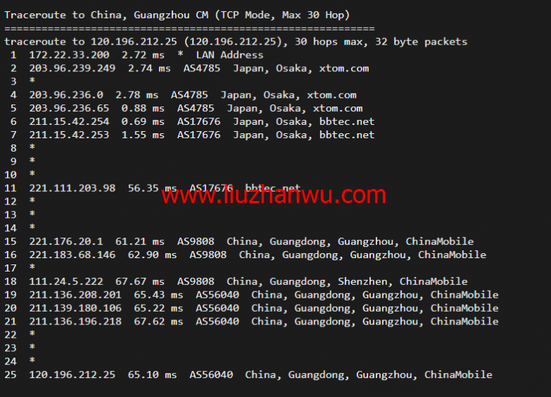 搬瓦工：日本大阪软银机房 Japan Equinix Osaka Softbank OS1 IDC（JPOS_1），简单测评插图22