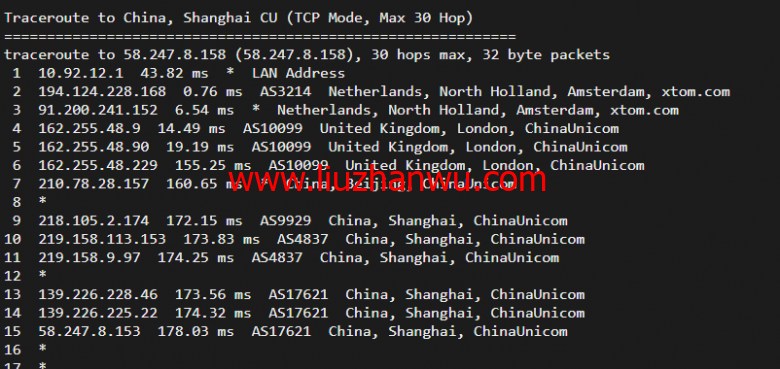 搬瓦工：荷兰阿姆斯特丹 EUNL_9 机房联通高端路线 AS9929/AS10099，简单测评插图17