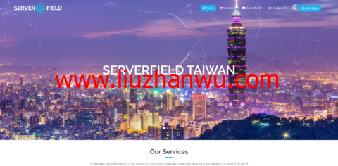Serverfield：台湾原生IP独服和VPS新品，4核/8G内存/100G SSD硬盘/不限流量/100Mbps带宽，$189USD/月，原生IP，可解锁台湾Netflix/Disne等流媒体-国外主机测评