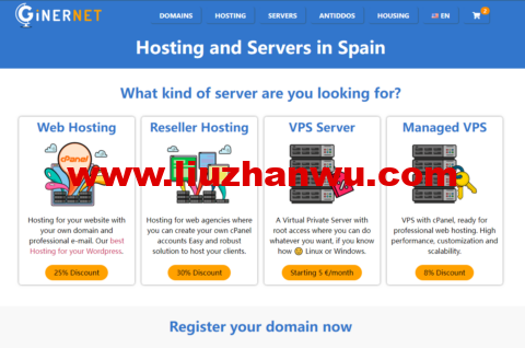 Ginernet：西班牙马德里VPS，抗投诉，无视DMCA版权，1核/1G内存/10G NVME硬盘/1TB流量/10Gbps带宽，月付€ 5起，支持Windows系统-国外主机测评