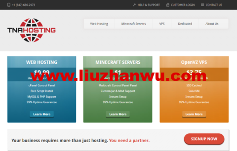 TNAHosting：美国vps，芝加哥机房，$4核/4GB内存/50GB SSD硬盘/10TB流量/1Gbps端口，$4/月起-国外主机测评