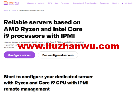 HOSTKEY ：俄罗斯、荷兰AMD Ryzen 9 GPU显卡服务器/RTX A5000 / A4000 GPU 服务器限时优惠，最高20% 折扣，可免费试用-国外主机测评