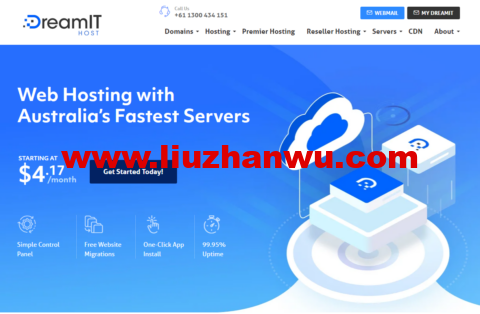 DreamHost：首购虚拟主机、Email、vps云服务器、CDN等5折优惠，月付低至$2.47-国外主机测评