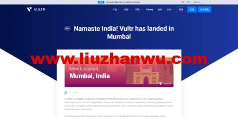 Vultr：印度孟买机房云服务器测评2022：下载速度、速度延迟、路由丢包、性能测评、流媒体解锁等插图