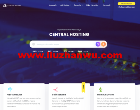 Central Hosting：土耳其vps，2核/2G内存/30G SSD硬盘/不限流量/1Gbps带宽，月付8.23元起插图