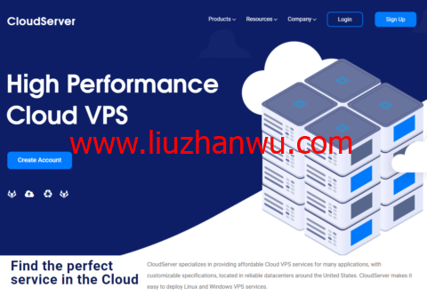 CloudServer：美国vps，纽约机房，1核/4GB内存/30GB NVMe硬盘/5TB流量/1Gbps带宽，$21/半年-国外主机测评