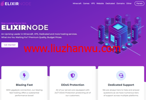 elixirnode：1核/1G内存/25G硬盘/500Mbps不限流量，$2.00/月起，可选美国/加拿大机房-国外主机测评