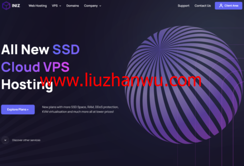 INIZ：英国vps，伦敦机房，1核/1G内存/10G SSD硬盘/1TB流量/1Gbps带宽，£3.50/月起插图