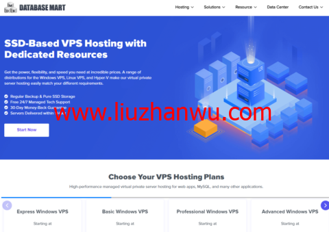 Database Mart：美国VPS黑五前5折最大优惠，$4.99/月起，终身有效-国外主机测评