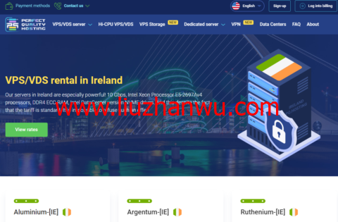 pq.hosting：爱尔兰机房vps，1核/1G内存/50G硬盘/不限流量/10Gbps带宽，€3.77/月起插图