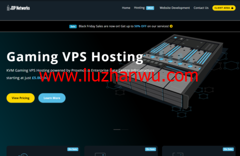 #黑五#JDP Networks：日本/新加坡/美国/欧洲vps，2核@AMD Ryzen/4GB内存/40GB SSD/不限流量/1Gbps带宽，£2.5/月起-国外主机测评