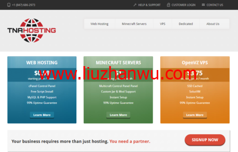 #黑五#TNAHosting：全场8折，美国芝加哥机房vps，2核/1GB内存/15 GB SSD/5TB流量/1Gbps带宽，$12/年，支持windows2012-国外主机测评
