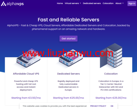 AlphaVPS：OpenVZ架构vps，4核/2GB内存/15GB SSD/1TB流量/1Gbps带宽，€3.50/月，可选洛杉矶/纽约/保加利亚/伦敦/纽伦堡机房-国外主机测评