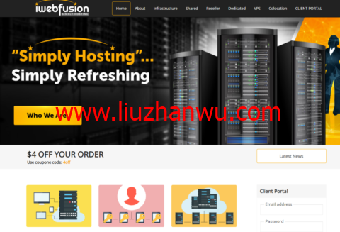 iWFHosting：美国vps云服务器1核/4G内存/30GB硬盘/2TB流量/1Gbps带宽，$9.38/月，美国1Gbps-10Gbps带宽独服，$49/月起插图