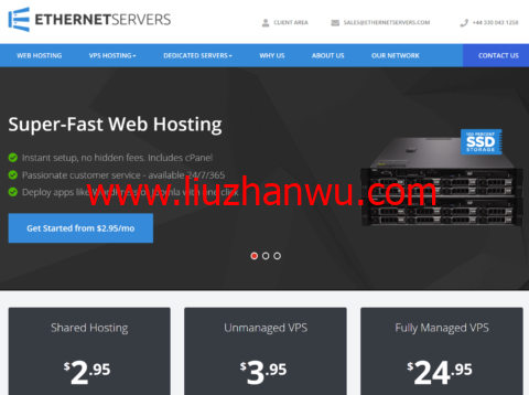 EtherNetservers：美国便宜vps，1核/1G内存/40G硬盘/1TB流量/1Gbps带宽，$14.95/年，可选洛杉矶/新泽西机房-国外主机测评