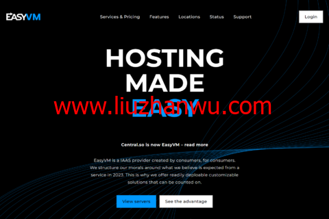 EasyVM：达拉斯Ryzen VPS，4折促销，1核/2GB内存/25GB NVMe/1TB流量/1Gbps带宽，月付$3.2起-国外主机测评
