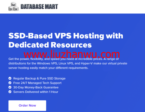 #春季钜惠#DatabaseMart：VPS/GPU服务器/物理服务器7折，$4.9/月起，可选达拉斯/丹佛/堪萨斯机房-国外主机测评