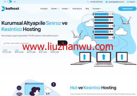 BalHost：土耳其机房vps，2核/2GB/35G SSD/1Gbps无限流量，$1.73/月插图