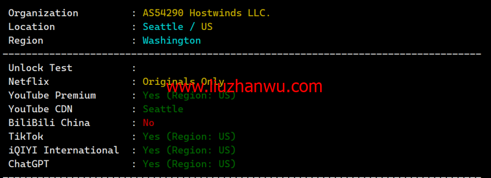 Hostwinds：西雅图机房vps月付4.99美元起，云服务器$0.006931/时起，支持支付宝，解锁chatgpt/tiktok，简单测评插图4