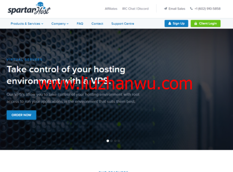 #黑五#SpartanHost：达拉斯VPS五折起，可选AMD或者E5系列，10Gbps带宽，高防VPS，$2.5/月起插图
