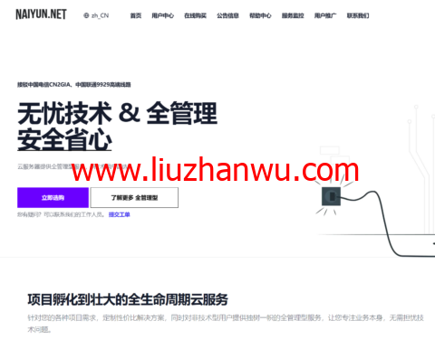 NAIYUN：全场限时68折，tiktok直播跨境专用服务器/美国双ISP住宅/香港CN2/高防/AS9929/CMIN2/AS4837日本韩国VPS/独立服务器-国外主机测评