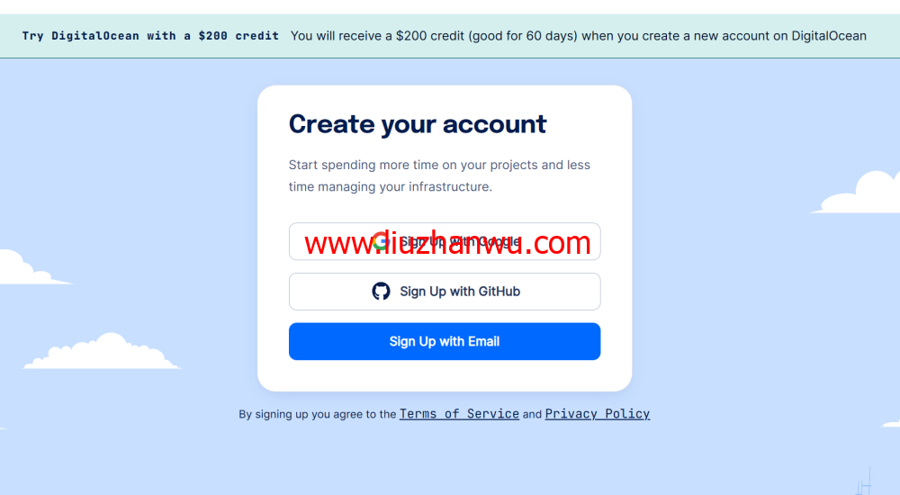 DigitalOcean：新注册赠送200美元，可选9个机房云服务器，$4/月起(按小时计费$0.006/小时起)插图2