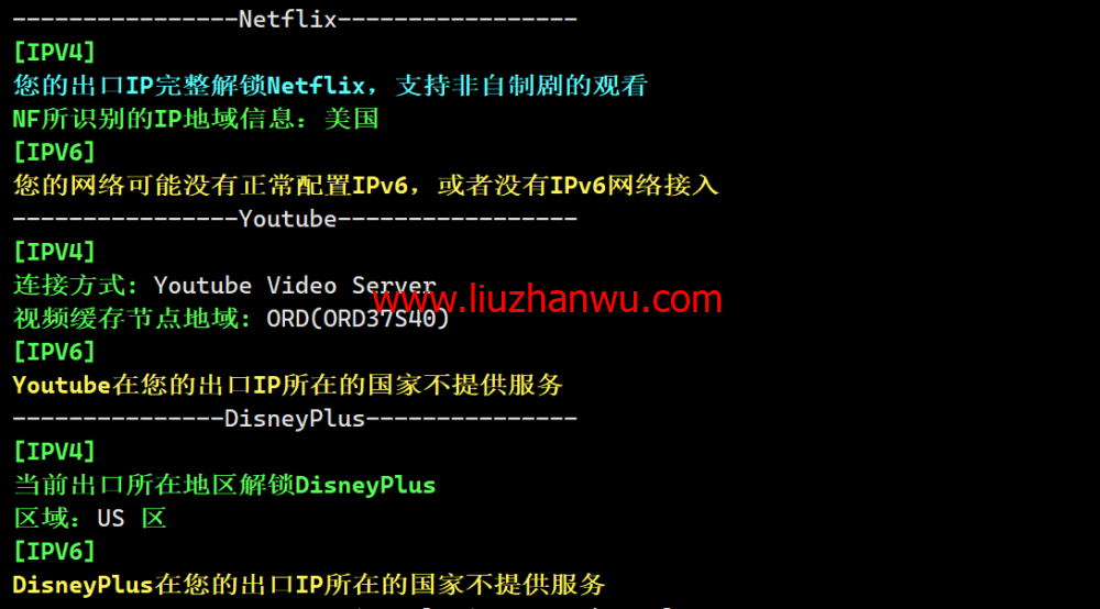 Justhost：美国纽约机房，200Mbps-1Gbps带宽不限流量，$1.16/月起，简单测评分享御三家流媒体解锁测试：插图3