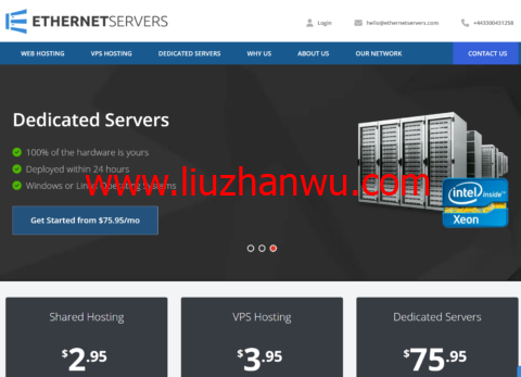 EtherNetservers：美国便宜vps，1核/1GB/40G SSD/1TB@10Gbps，$14.95/年，可选洛杉矶/新泽西/迈阿密/法兰克福机房-国外主机测评